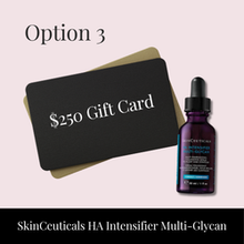 Load image into Gallery viewer, Mom's Choice | $250 Gift Card + Free Skincare Product
