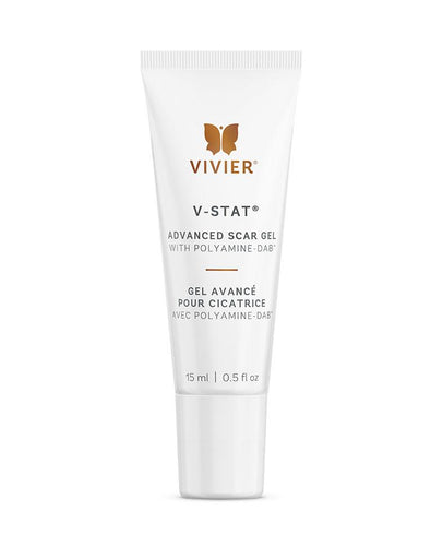 Bottle of Vivier V-STAT Advanced Scar Gel
